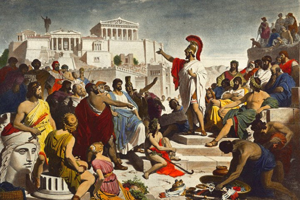 雅典民主的成长过程