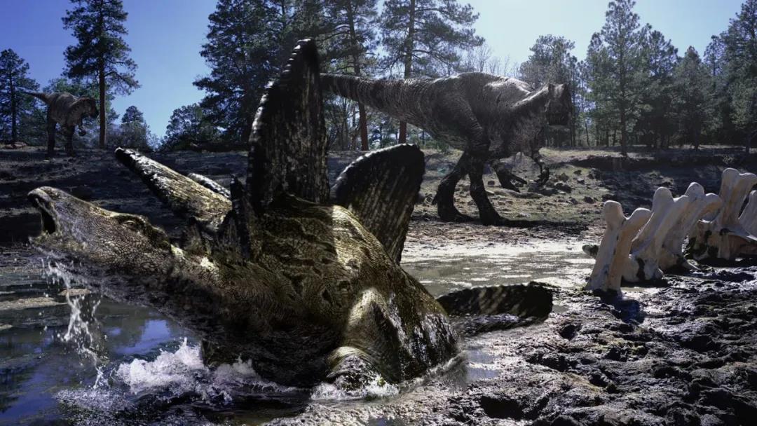 称霸侏罗纪的异特龙竟然同类相食！